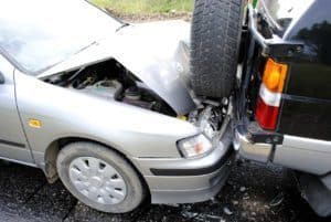 rear-end car crash in Los Angeles, CA